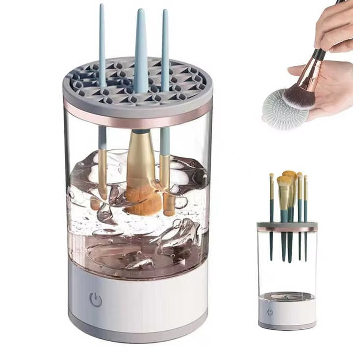 2 IN 1  MAKE UP BRUSH CLEANER