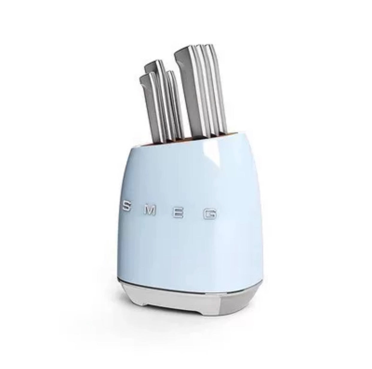 SMEG INSPIRED KNIFE BLOCK SET